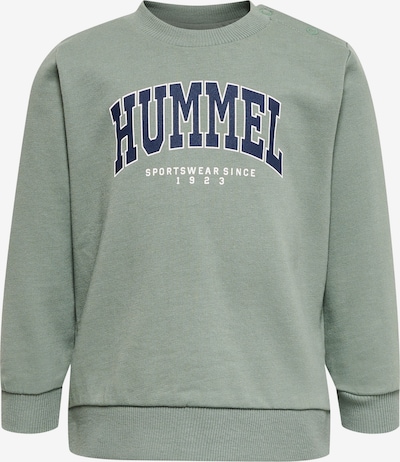 Hummel Sportief sweatshirt in de kleur Blauw / Pastelgroen / Wit, Productweergave