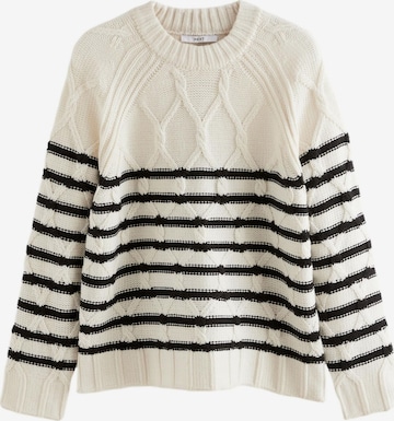 Next Kampsun, värv must: eest vaates