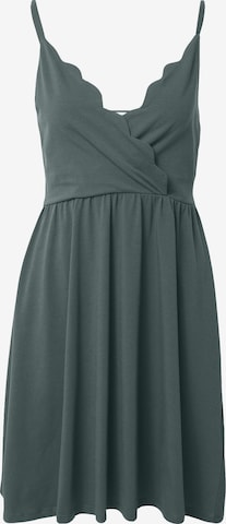 Robe ABOUT YOU en vert : devant