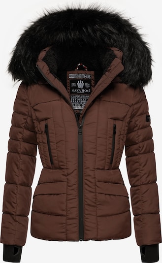 NAVAHOO Winter jacket 'Adele' in Chocolate / Black, Item view
