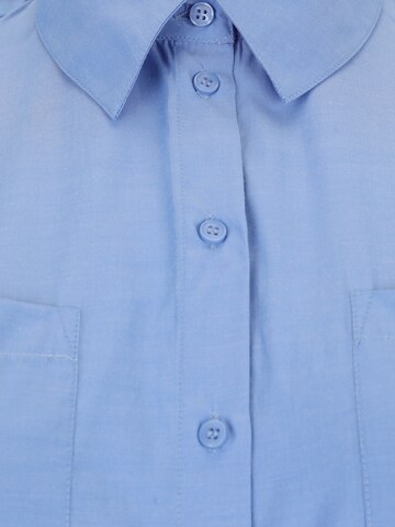 Chemisier 'PCMELIA' PIECES Curve en bleu