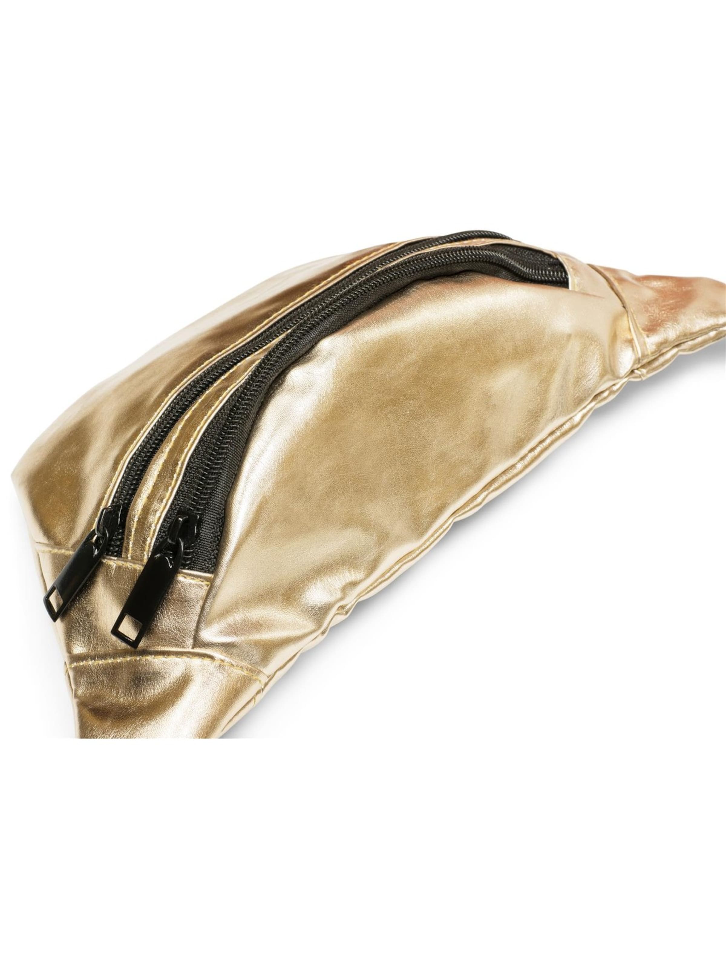 styleBREAKER Gürteltasche 'Metallic Bauchtasche Glitzer'‌‌‌‌ in Gold
