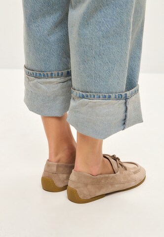 Mocassin CESARE GASPARI en beige