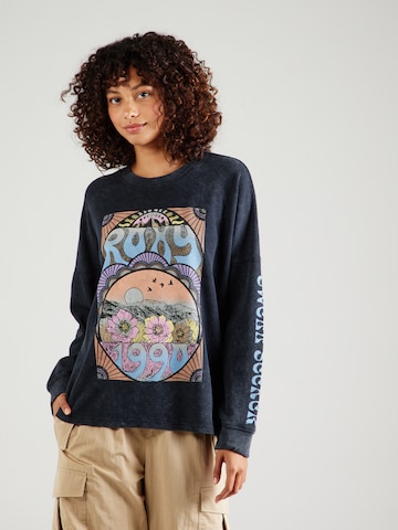 ROXY Sweatshirt 'EASTSIDEMIDWTLS' i blå: forside