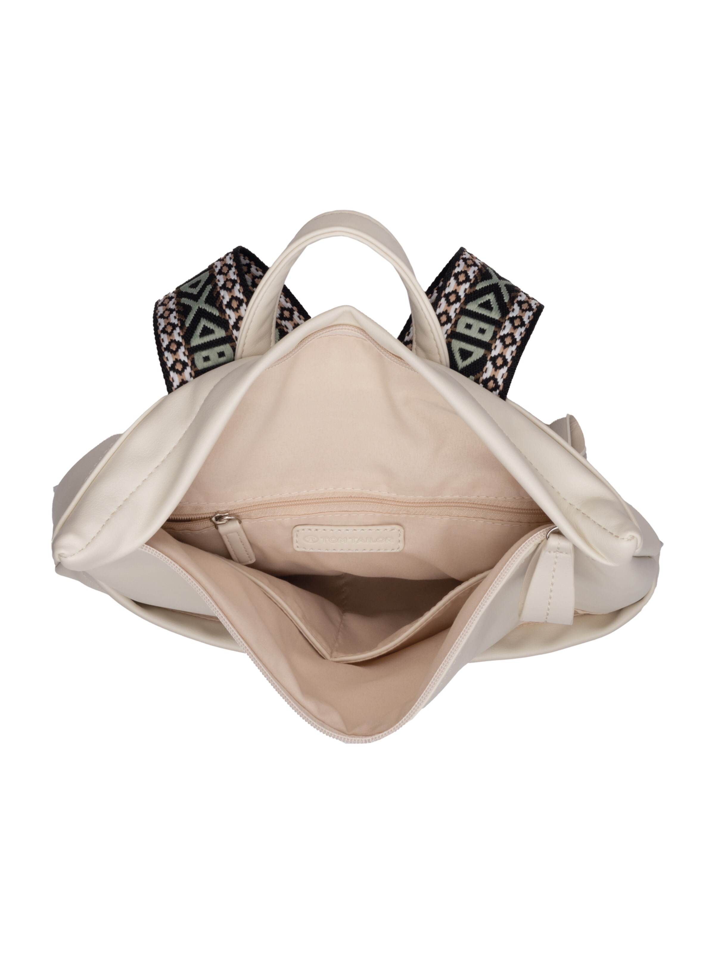 TOM TAILOR Backpack 'Palina' in White