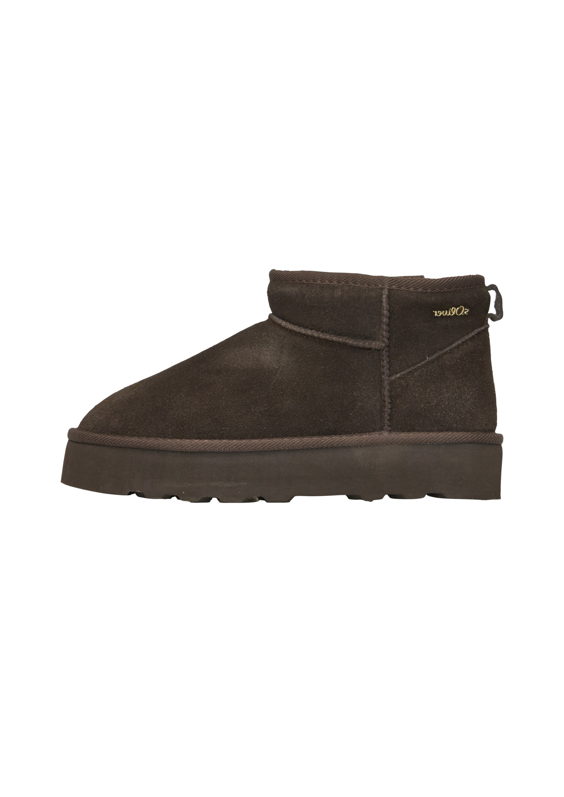 Boots s.Oliver en marron : devant
