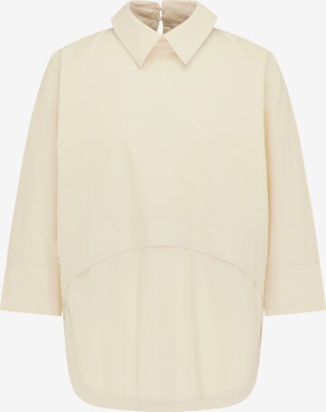 RISA Blouse in Beige: voorkant