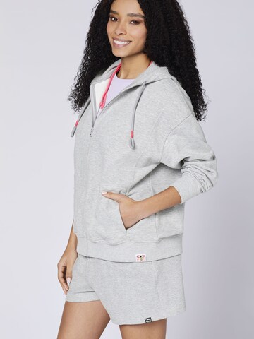 CHIEMSEE Sweatjacke in Grau