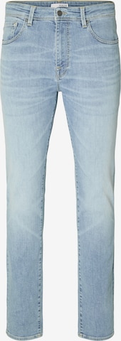SELECTED HOMME Slimfit Jeans 'LEON' i blå: forside