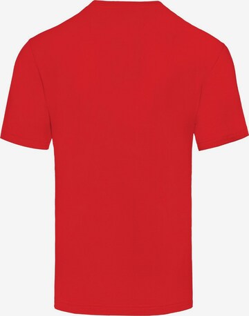Coupe regular T-Shirt Champion Authentic Athletic Apparel en rouge