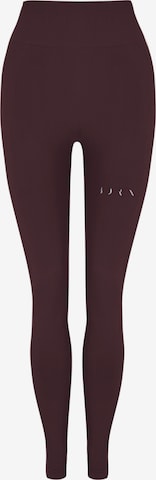 Regular Pantalon de sport ' Naia ' Born Living Yoga en rouge : devant