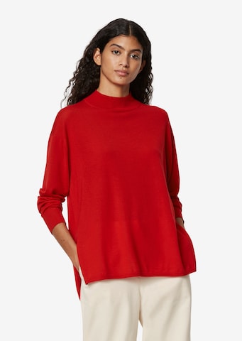 Pull-over Marc O'Polo en rouge : devant