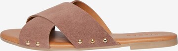 PIECES Mules 'Vuma' in Brown