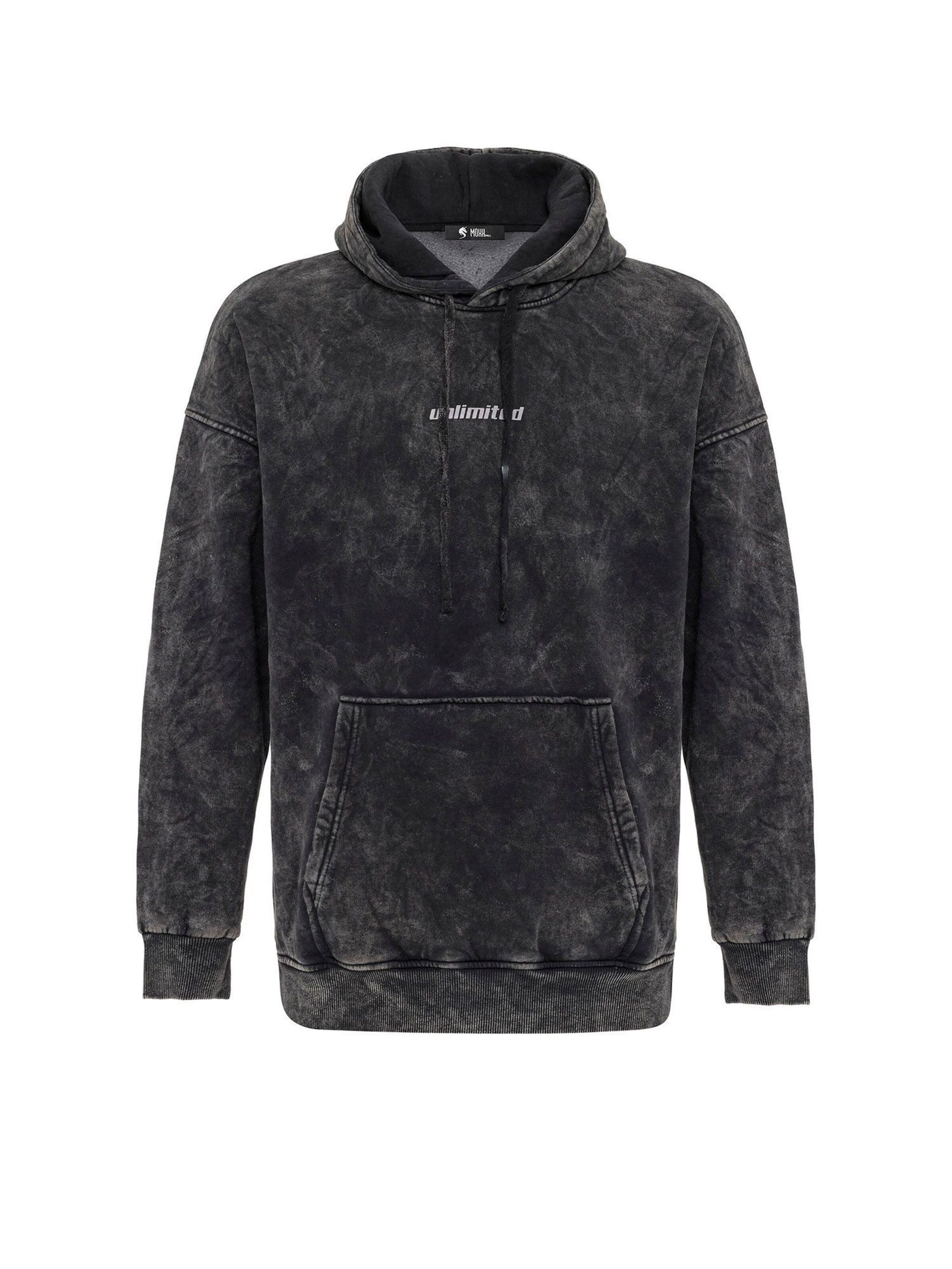 Moxx Paris Sweatshirt in Grau: Vorderseite