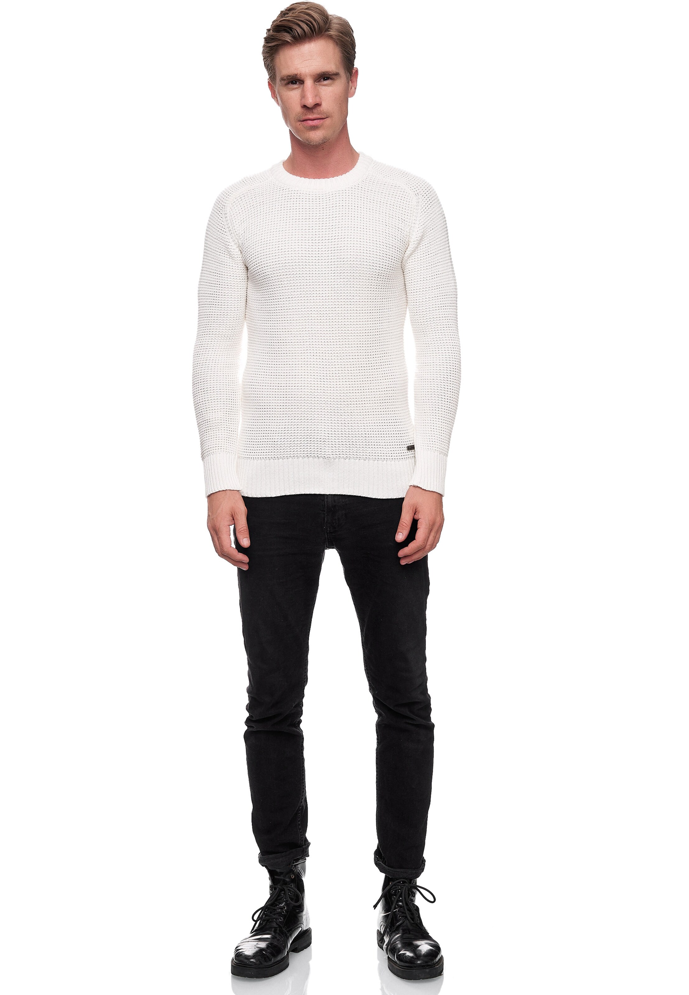 Rusty Neal Pullover in Weiß