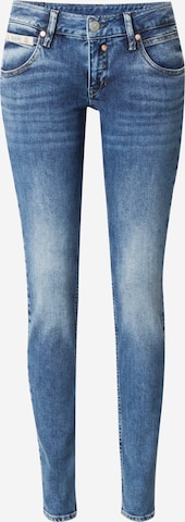 Herrlicher Slimfit Jeans i blå: framsida