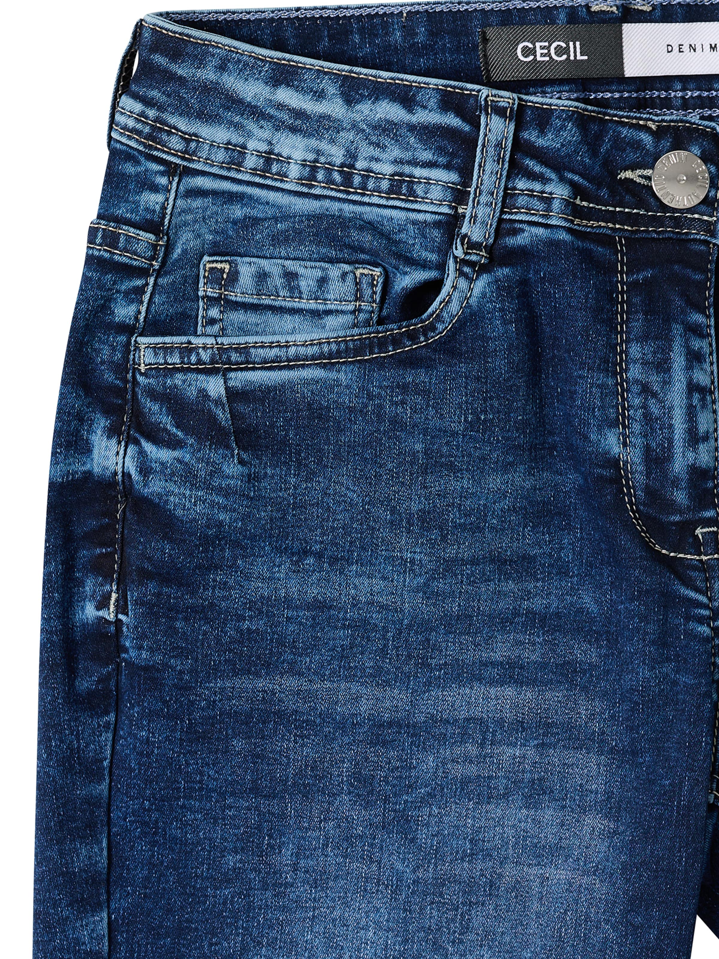 CECIL Slim fit Jeans 'Scarlett' in Blue