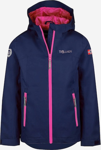 TROLLKIDS Outdoor jacket 'Telemark' in Blue: front