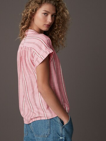 Next Bluse i pink
