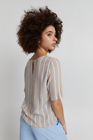 Chemisier 'MARRAKECH' ICHI en beige