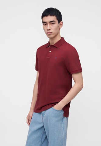 Hackett London Μπλουζάκι σε κόκκινο: μπροστά