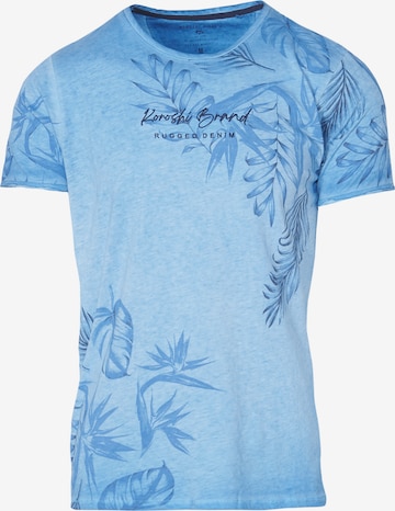 KOROSHI Shirt in Blue: front