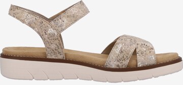 REMONTE Strap Sandals 'D2049' in Beige