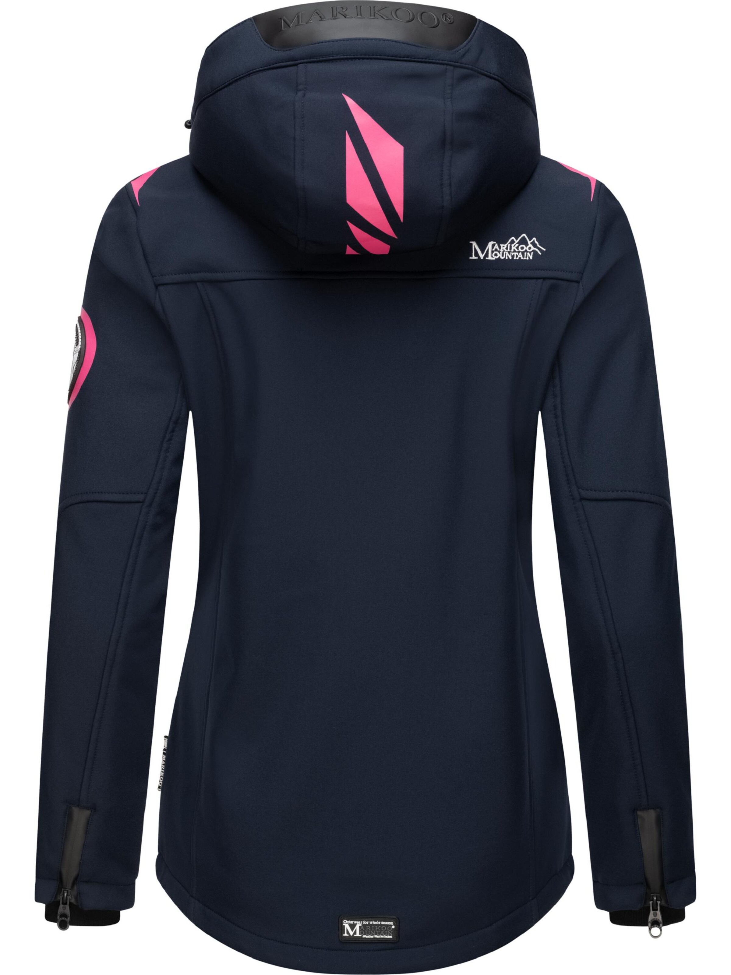 MARIKOO Zimná bunda - Modrá