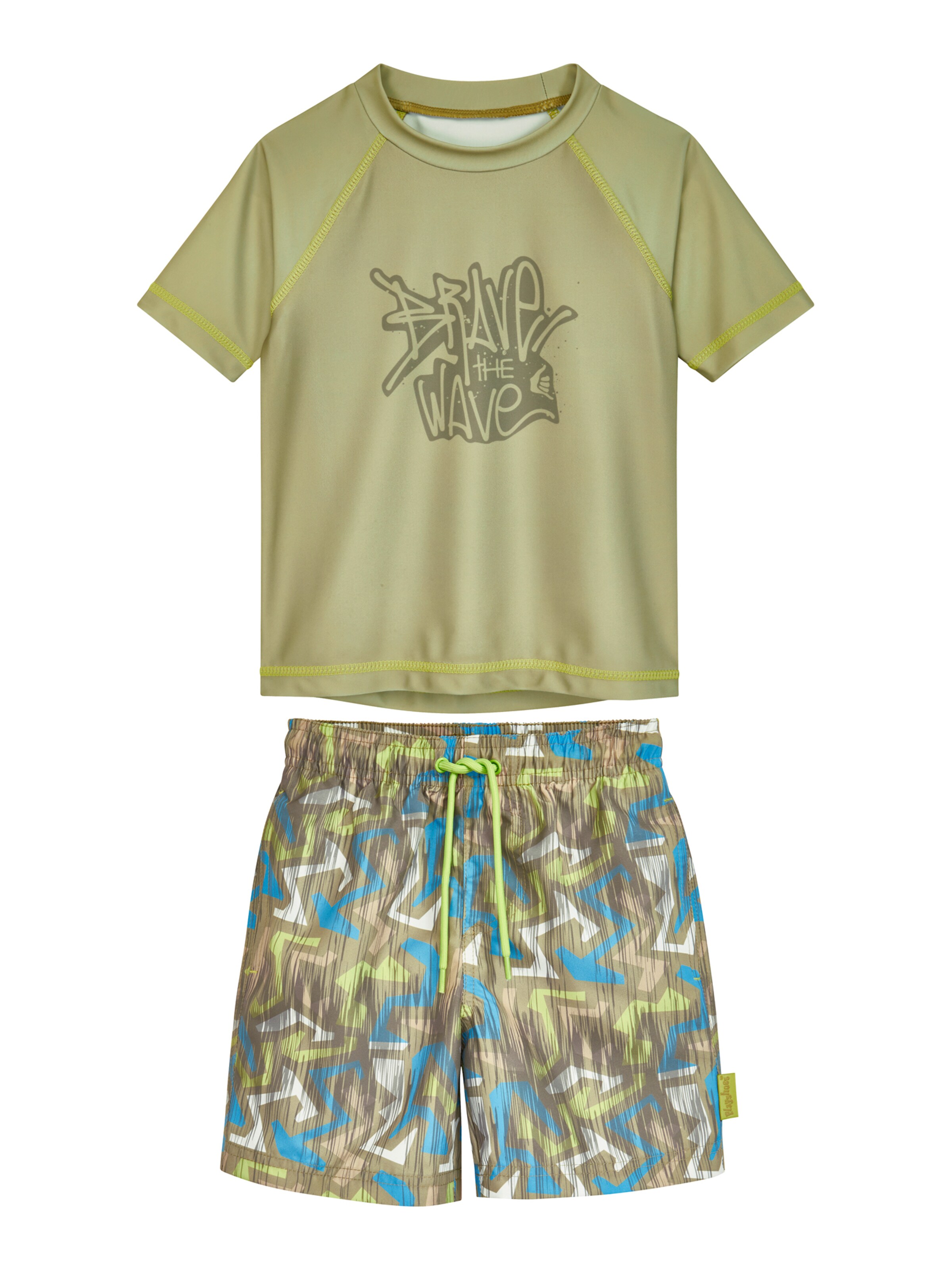 Protection UV 'Wave' PLAYSHOES en vert : devant