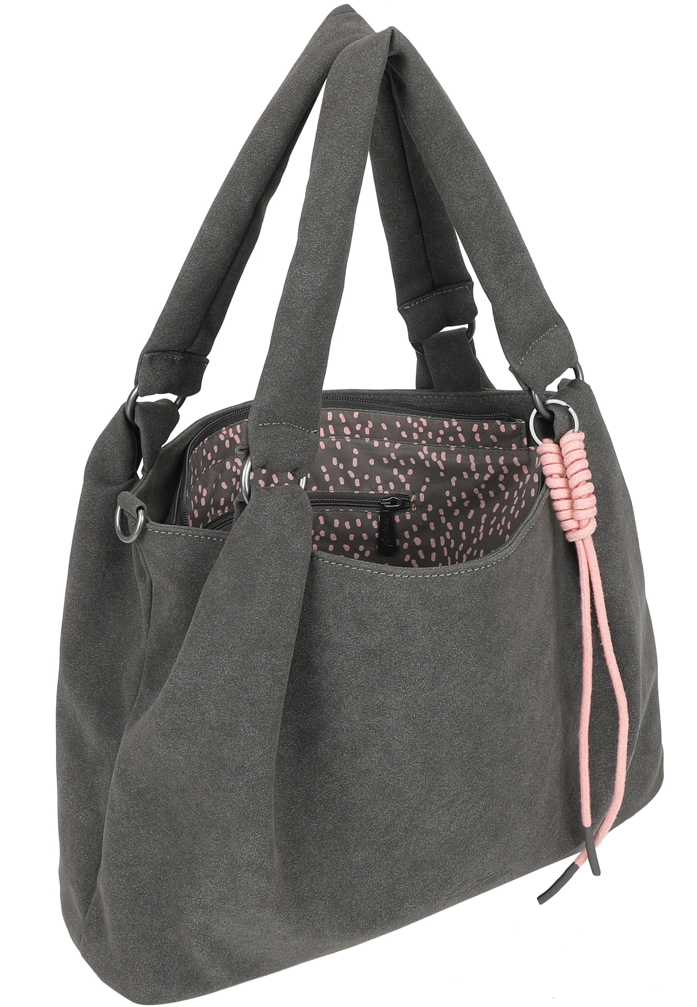 Shopper 'Sue03 Suede Jacky Soft' di Fritzi aus Preußen in grigio