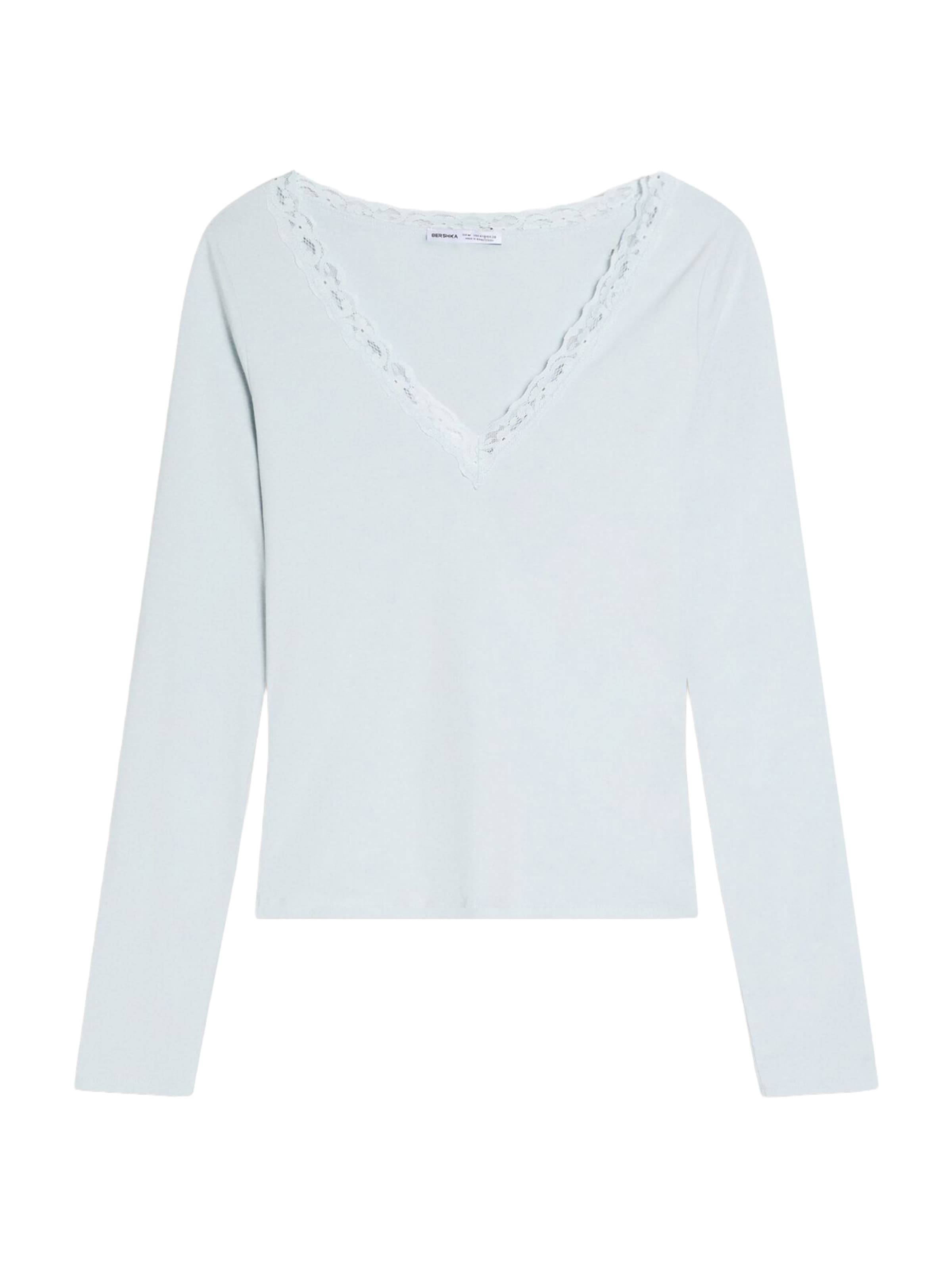 Bershka T-shirt i blå: framsida