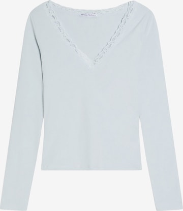 Bershka T-shirt i blå: framsida