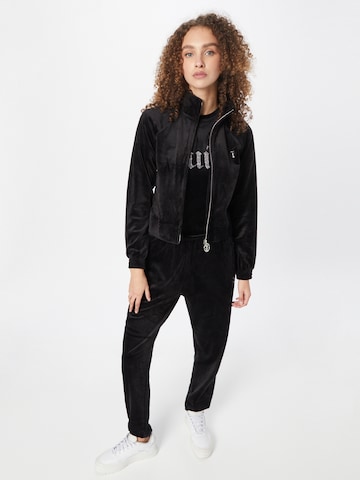 Juicy Couture Zip-Up Hoodie in Black