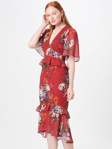Hope & Ivy Dress 'Natasha' in Red: front