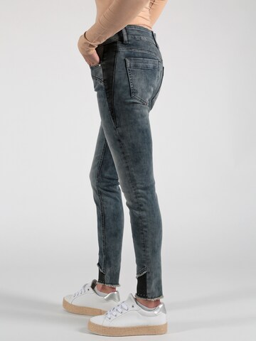 Miracle of Denim Skinny Jeans 'Serena' in Blau