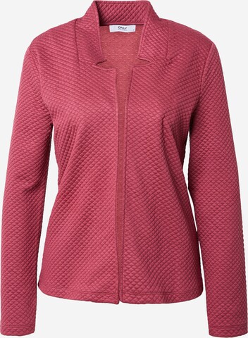 Cardigan 'CORA' ONLY en rose : devant