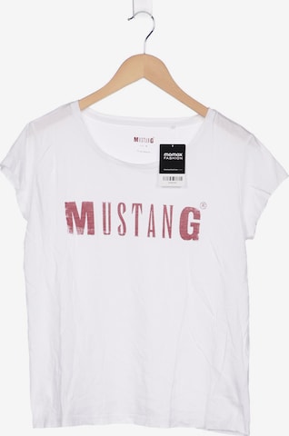 MUSTANG T-Shirt M in Weiß: predná strana