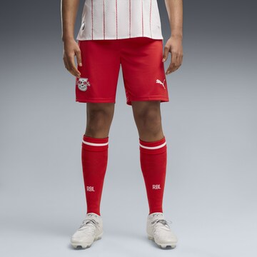 PUMA Regular Sports trousers in Red: front