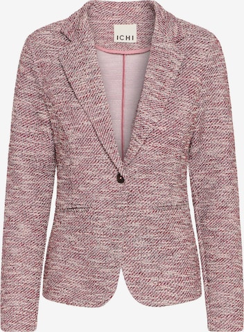 ICHI Blazer 'Kate Checlé' in Lila: Vorderseite
