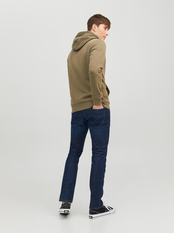 Coupe slim Jean 'TIM' JACK & JONES en bleu