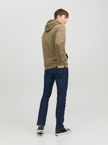 JACK & JONES Slimfit Jeans 'TIM' in Blauw