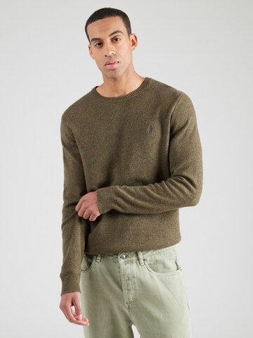 Polo Ralph Lauren Sweater in Green: front
