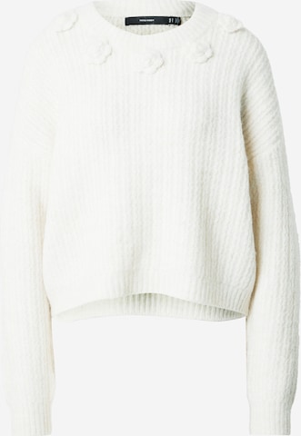 Pull-over 'Aletta' VERO MODA en beige : devant