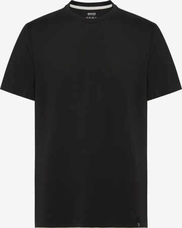 Boggi Milano Performance Shirt in Black: front