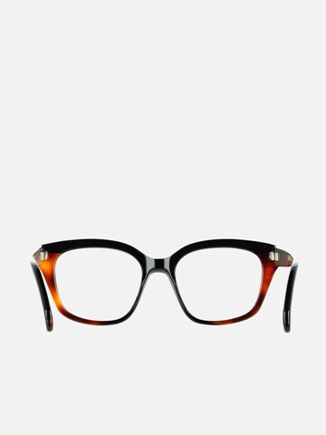 FERRAGAMO Sunglasses 'Ferragamo SF3023 Transparent red/dark red 51/18/140 WOMAN Eyewear Frame' in Black