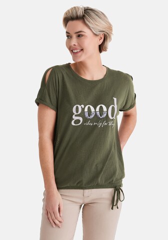 STOOKER WOMEN T-Shirt in Grün: Vorderseite