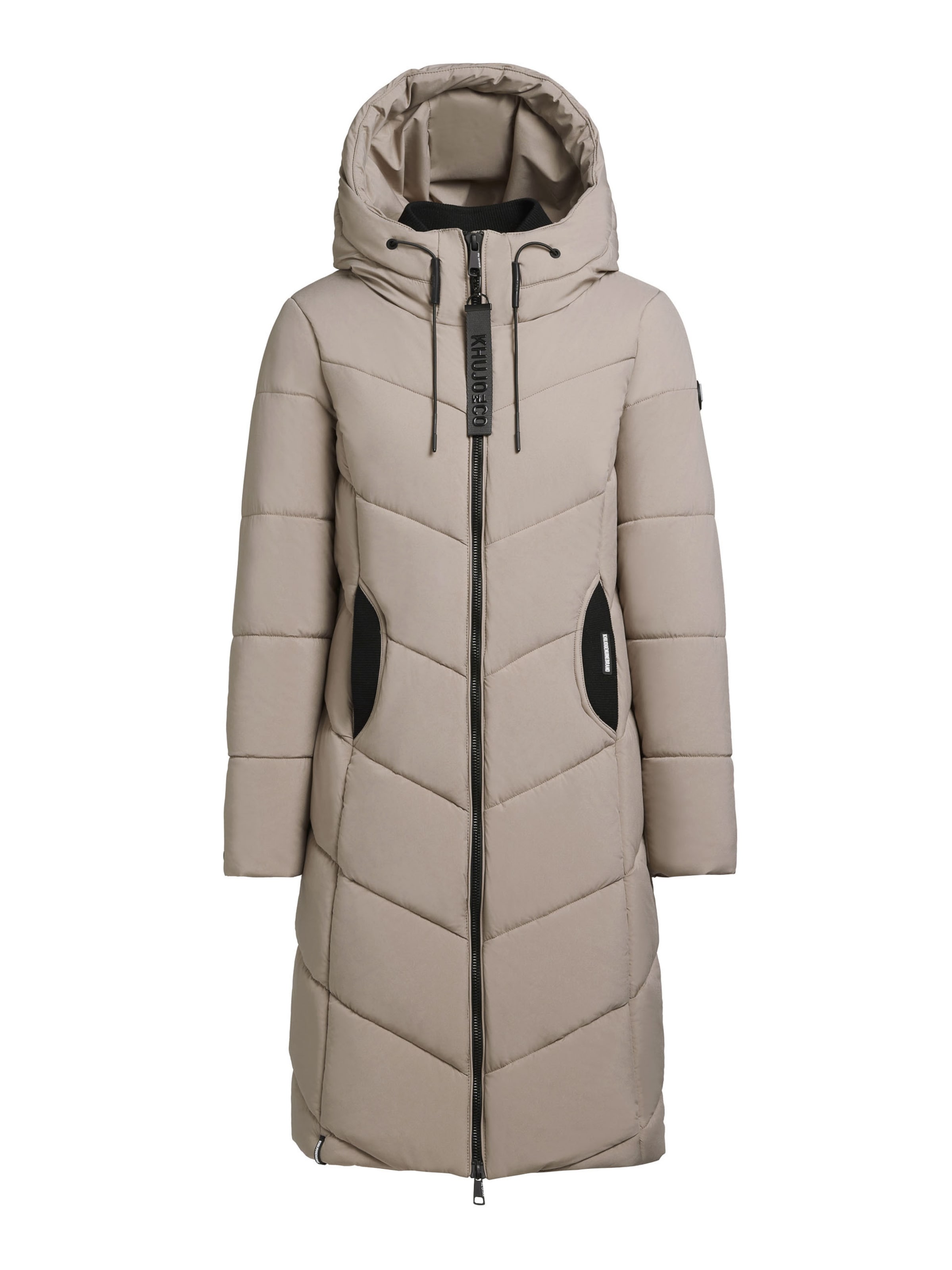 khujo Zimná bunda 'Aribay5' - Béžová: predná strana