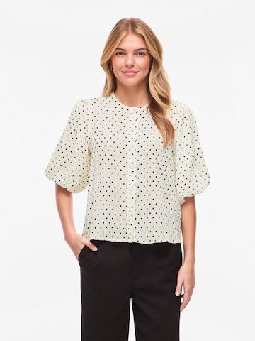 VILA - Blusa 'VIEA' en blanco: frente