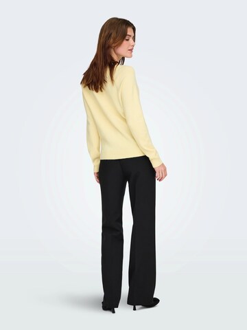 ONLY Pullover 'ONLRICA' in Gelb
