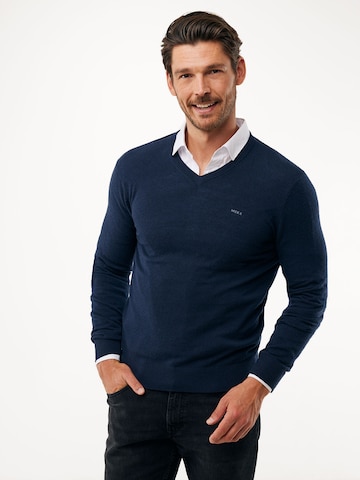 MEXX Svetr 'Elbrus' – modrá: přední strana